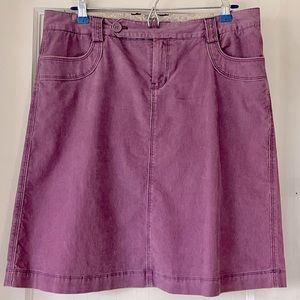 Gap purple corduroy skirt. Size 8